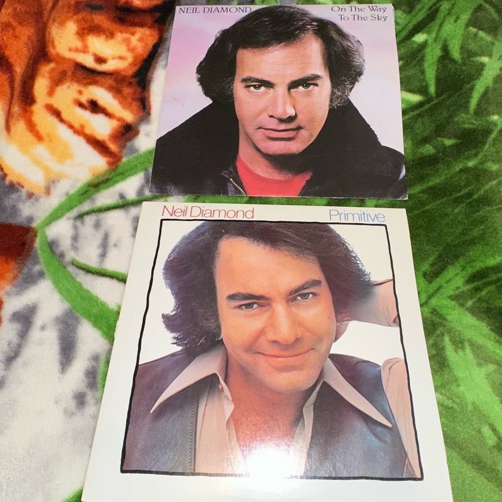 Vintage Neil diamond vinyl records